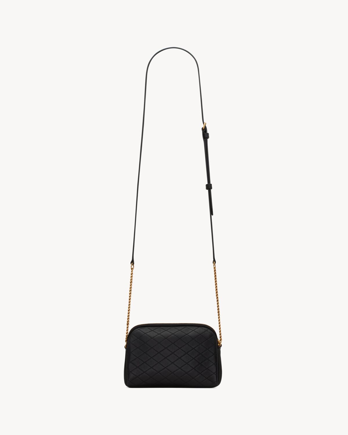 YSL Gaby Zipped Pouch in Quilted Lambskin - Image 4